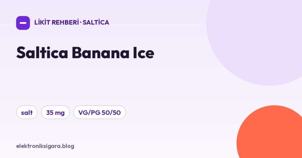 Saltica Banana Ice