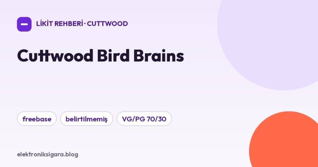 Cuttwood Bird Brains