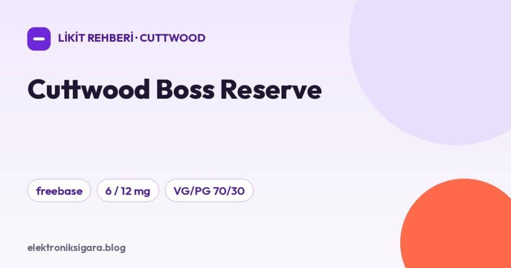 Cuttwood Boss Reserve