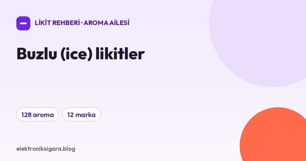 Buzlu (ice) likitler