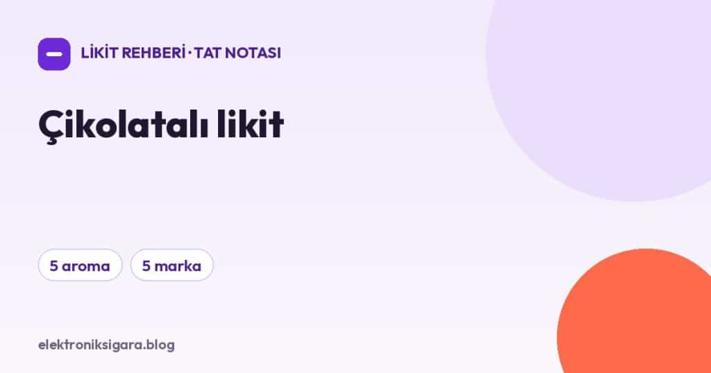 Çikolatalı likit