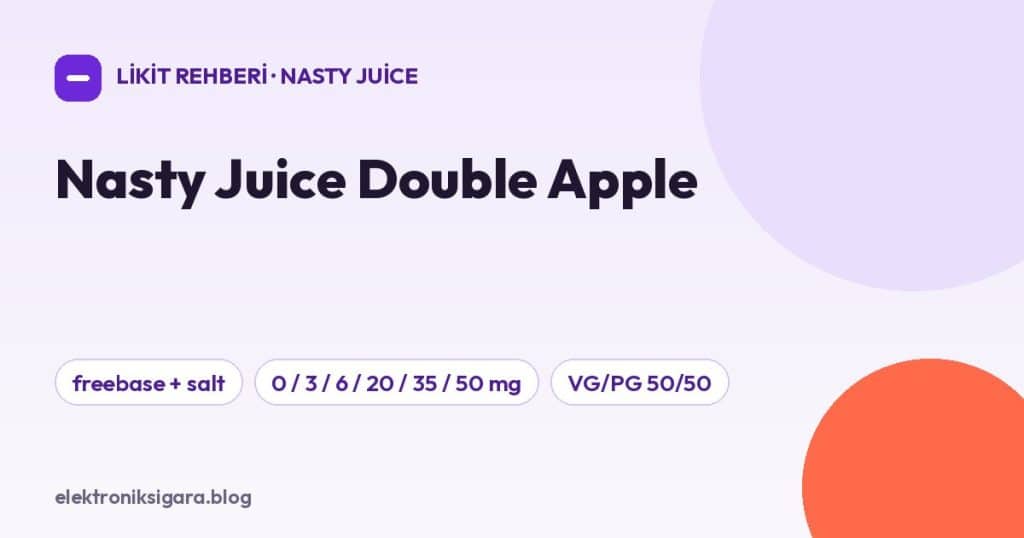 Nasty Juice Double Apple