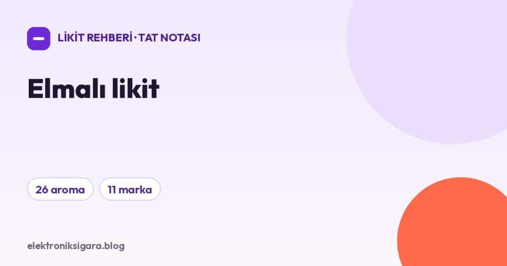 Elmalı likit