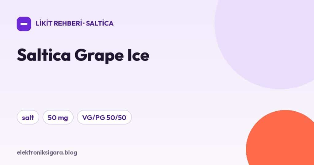 Saltica Grape Ice