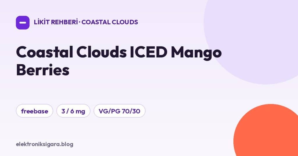 Coastal Clouds ICED Mango Berries