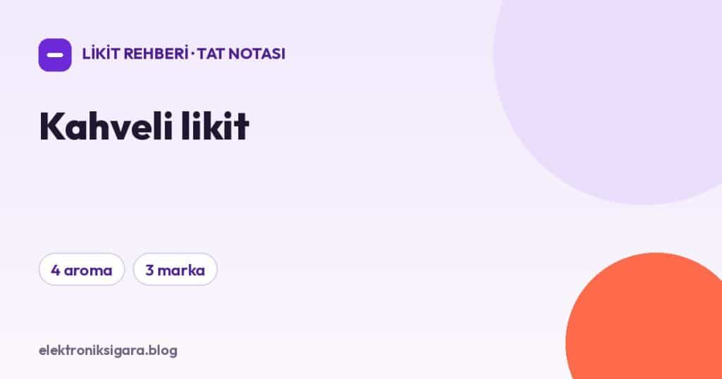 Kahveli likit