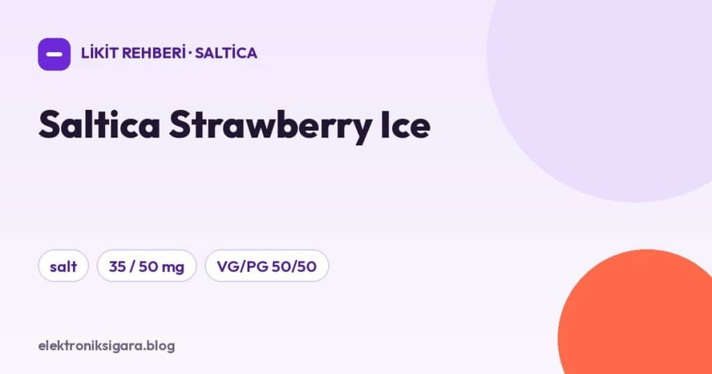 Saltica Strawberry Ice