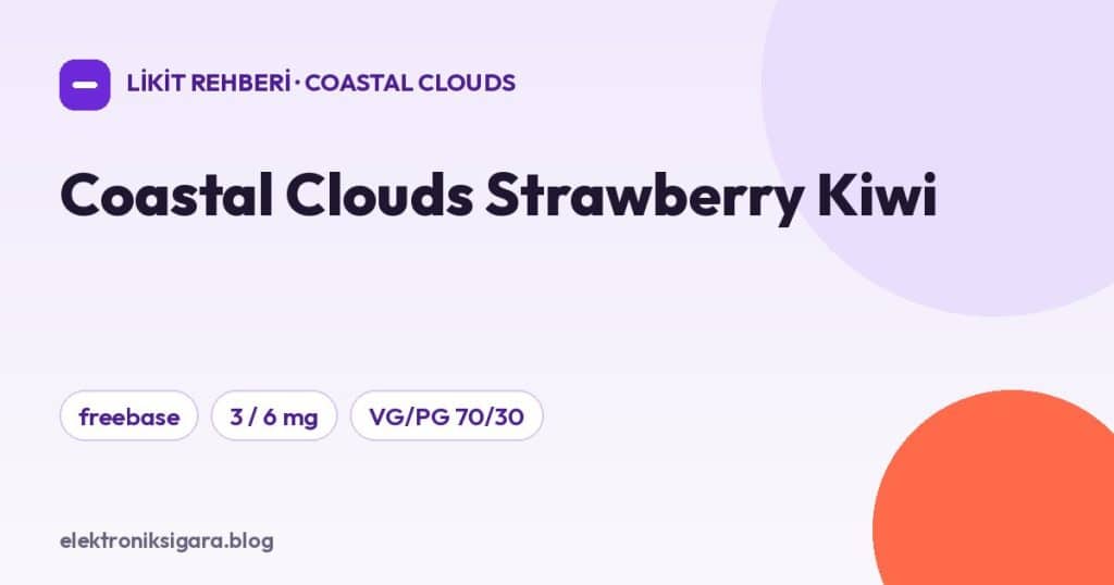 Coastal Clouds Strawberry Kiwi