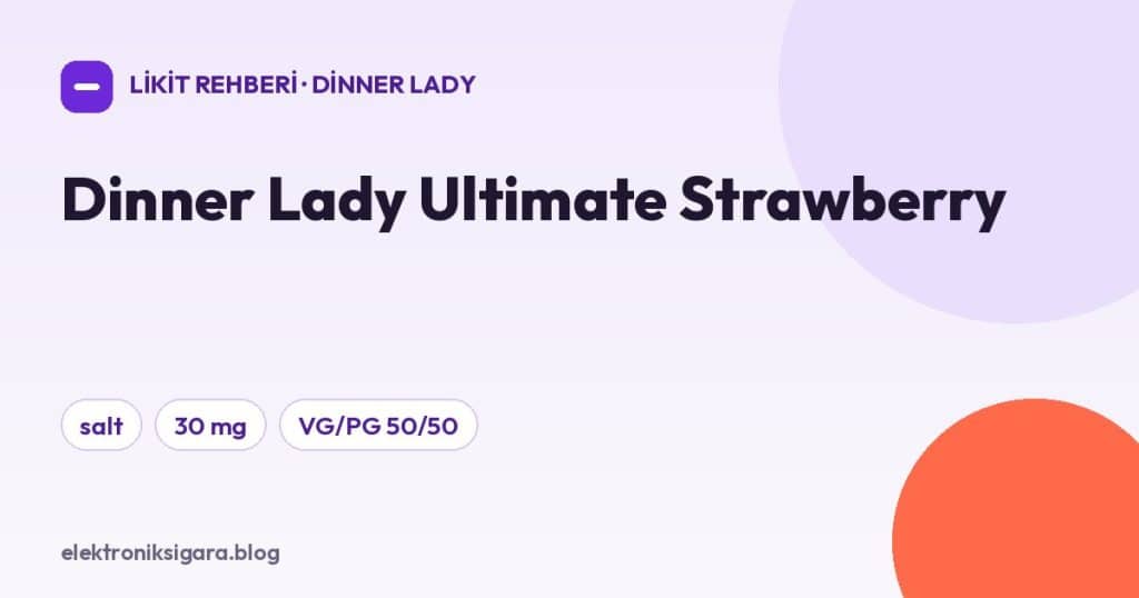 Dinner Lady Ultimate Strawberry