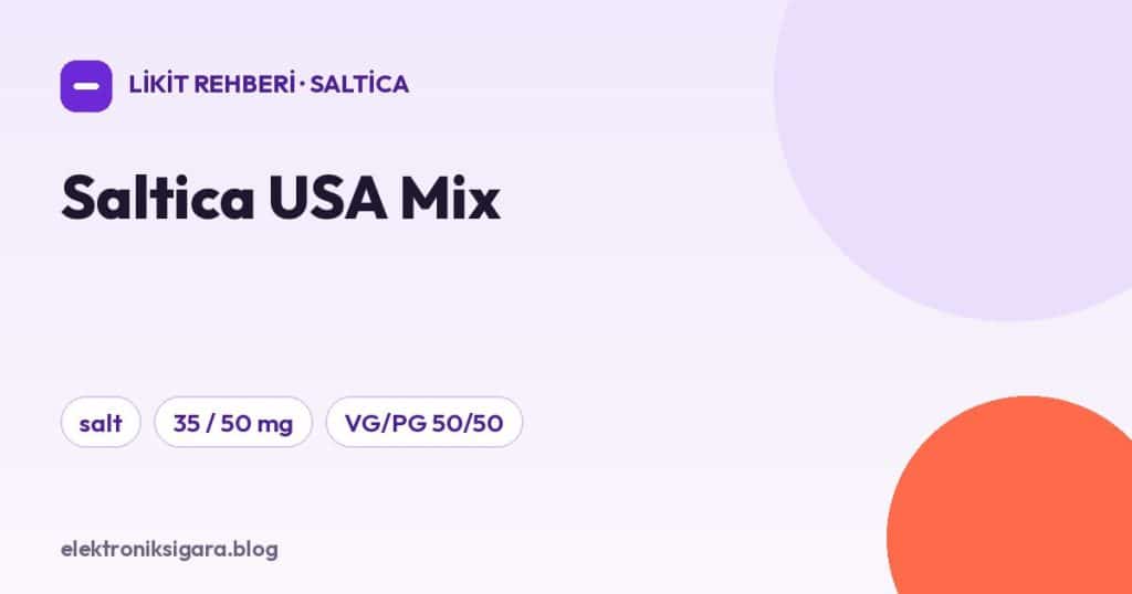 Saltica USA Mix