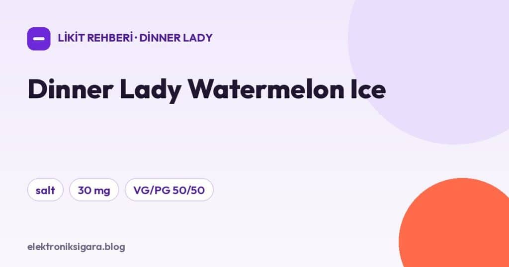 Dinner Lady Watermelon Ice
