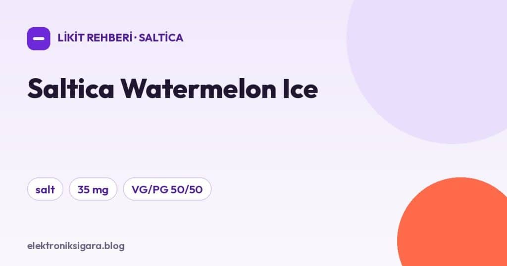 Saltica Watermelon Ice